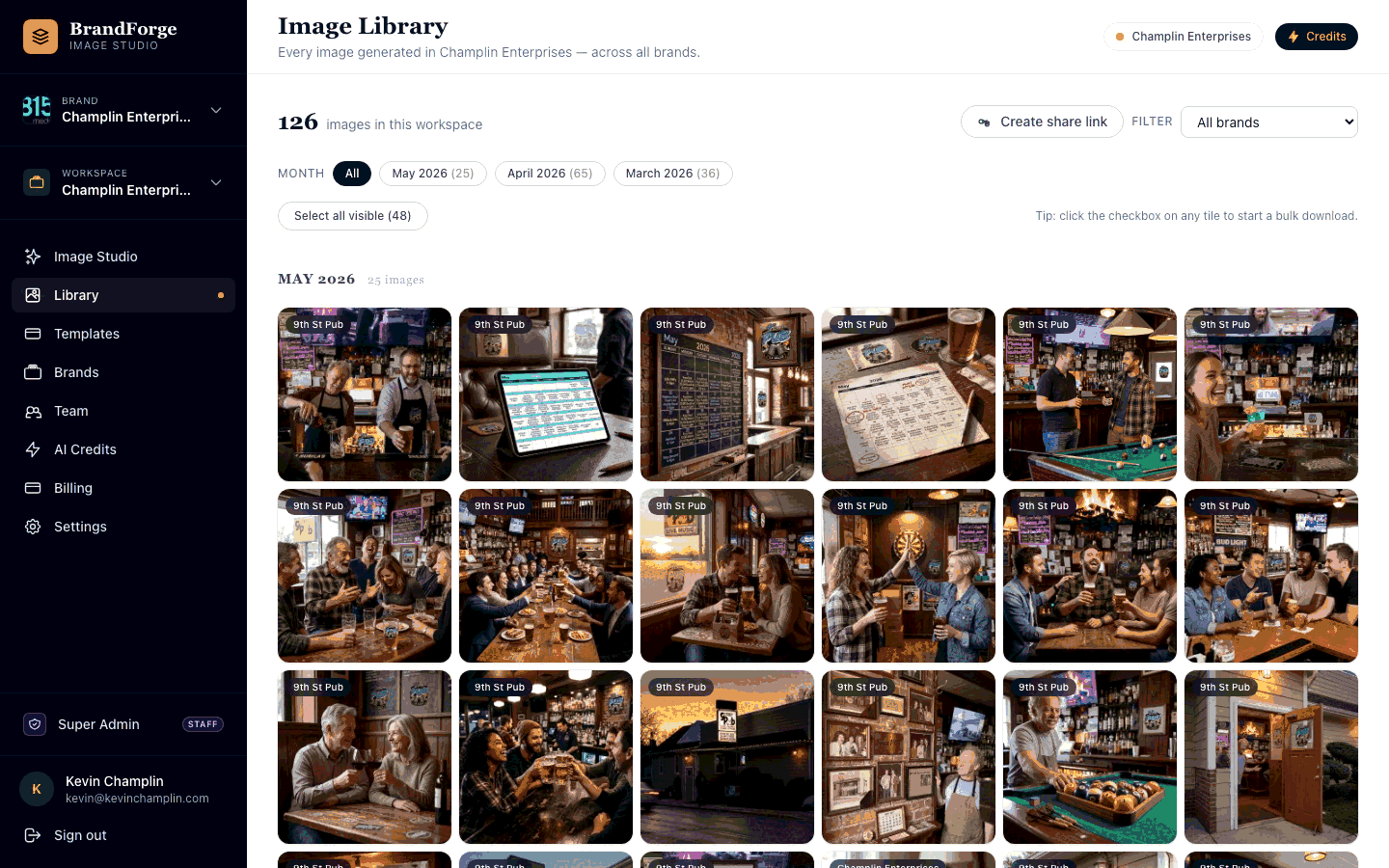 BrandForge Library